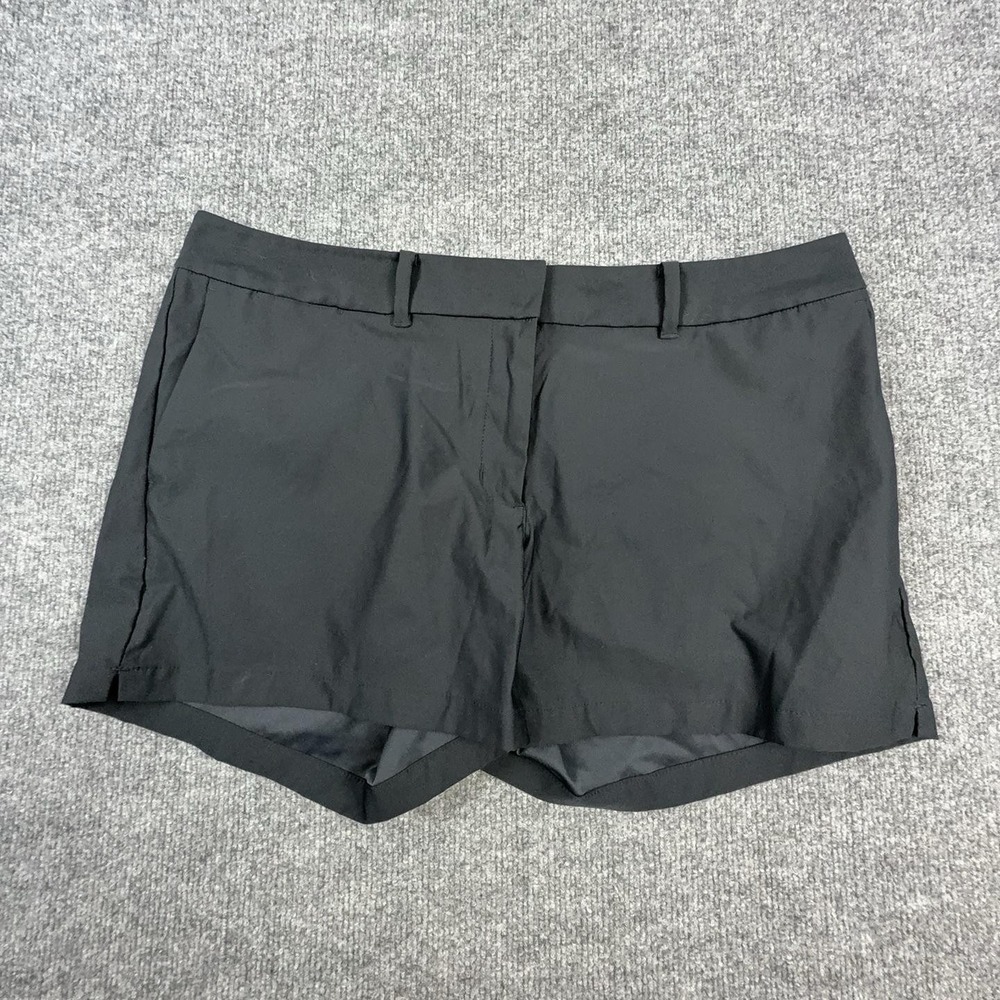 Nike Golf Shorts Womens 14 Black Dri-FIT 3 Inch Inseam Quick Dry Pockets